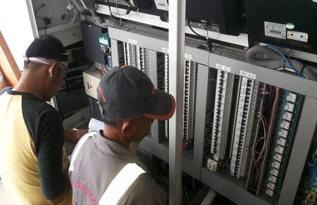 Carry out meger testing on board Piter
