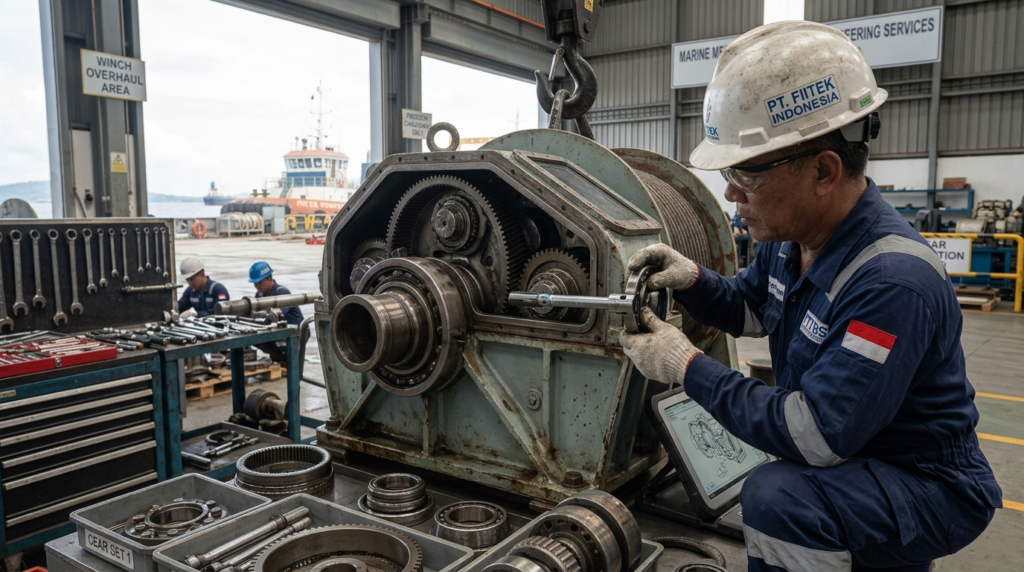 Crane Repair and Service for Marine and Offshore
