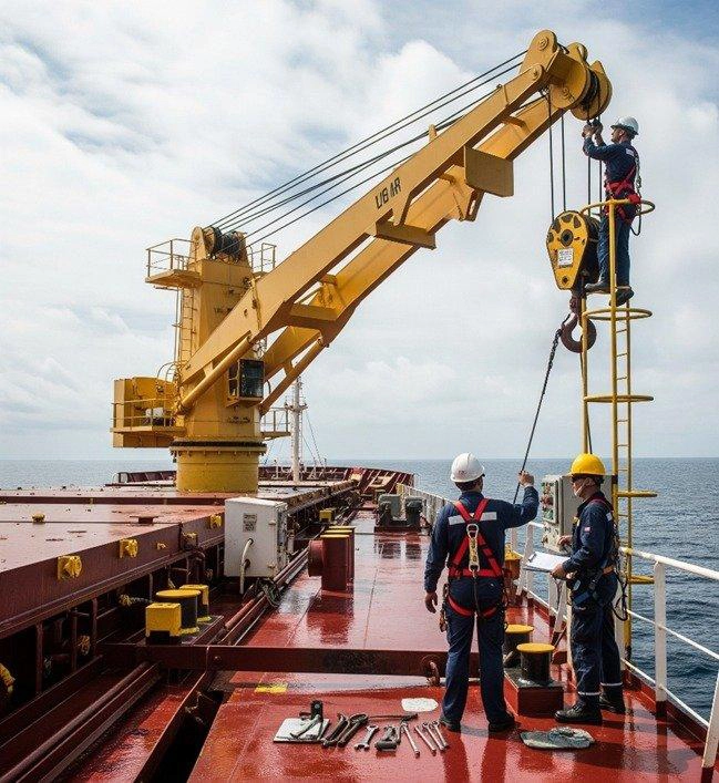 Ship Deck Crane Ship Deck Crane