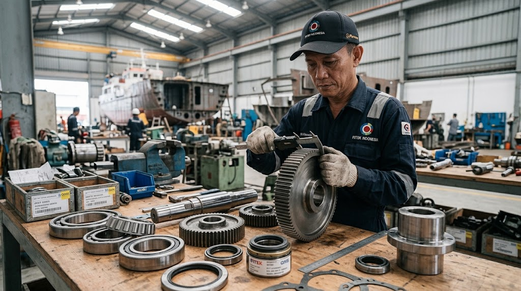 Section Mechanical Spare Parts atau Technical Identification