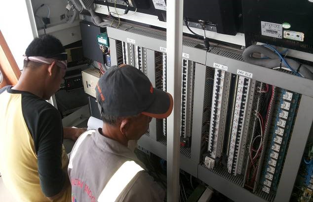 Carry out meger testing on board Piter 